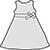 Childrens Sleevless Triangular Dress