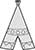 Tent Teepee Tipi Comic Style A