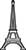 Plain Top Hole Image Eiffel Tower