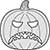Halloween Pumpkin Angry Face