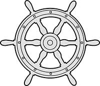 Ships Wheel Style A Main Image