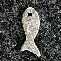 Pewter Stylised Fish Pendant Main Image