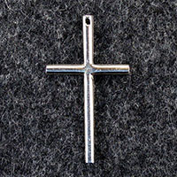 Pewter Bar Cross Large Main Image