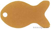 Plain Rounded Fish Shape Cut Out Main Image