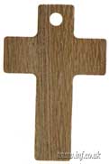 Large Solid Wood Cross Main Image