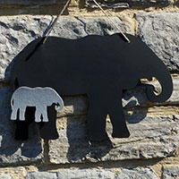 Chalk Blackboard Elephant Main Image