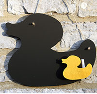 Chalk Blackboard Rubber Duck Main Image