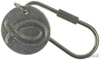 Pewter Coin Icthus Key-Ring Main Image
