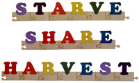 HARVEST Letter Puzzle Main Image