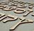 3mm Ply Wooden Hebrew