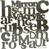 Mirror Individual Letters