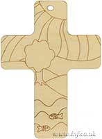 Medium Ply Cross with Creation Image Pack of 12 Main Image