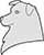 Australian Shepard Dogs Head - view 1