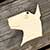 3mm Ply English Bull Terrier Dogs Head