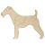 Main Image White No Hole Image Fox Terrier Wire Haired Dog Standing