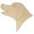 Main Image White No Hole Image Labradoor Dog Head