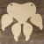 Image 2T Dog Paw Print with Claws