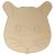 Main Image White No Hole Image Hamster Face
