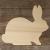 Main Image Rabbit Sitting Side View Plain