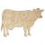 Main Image White No Hole Image Cow Standing