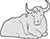 Plain Top Hole Image Oxen Resting