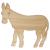 Main Image White No Hole Image Donkey Standing 