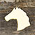 3mm Ply Horse Head Plain