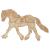 Main Image White No Hole Image Shire Horse Trotting in Fancy Tack