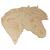 Main Image White No Hole Image Shetland Horse Head