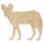 Main Image White No Hole Image African Wild Dog