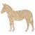 Main Image White No Hole Image Zebra Standing Side