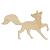 Main Image White No Hole Image Fox Simple Trotting