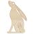 Main Image White No Hole Image Hare Sitting Celtic Design
