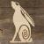 Hare Sitting Celtic Design