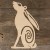 3mm Ply Hare Sitting Celtic Design