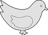 Simple Generic Bird Perching Style B Main Image