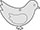 Plain Top Hole Image Simple Generic Bird Perching Style B