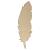 Main Image White No Hole Image Feather Plain Style A
