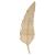 Main Image White No Hole Image Feather Single
