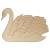 Main Image White No Hole Image Swan Mute Pen Swimming