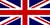 Coloured Image Union Jack Flag Great Britain