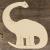 Sauropod Diplodocus Comic Design Standing