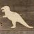 3mm Ply Tyrannosaurus Rex Comic Design Standing