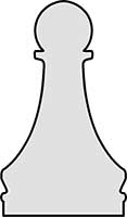 Chess Piece Simple Pawn Main Image
