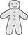 Main Image Ginger Bread Man Style A