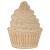 Main Image White No Hole Image Cupcake Design D Strawberry on Top