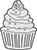 Main Image Cupcake Strawberry Top