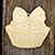 3mm Ply Cupcake Design E Butterfly Sponge