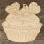 Image TH Cupcake Design F Two Chocolate Hearts