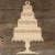 3mm Ply Wedding Cake 4 Tiers with a Heart on Top